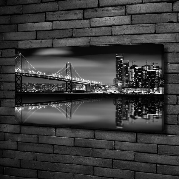Foto obraz tištěný na plátně San Francisco noc oc-98976807