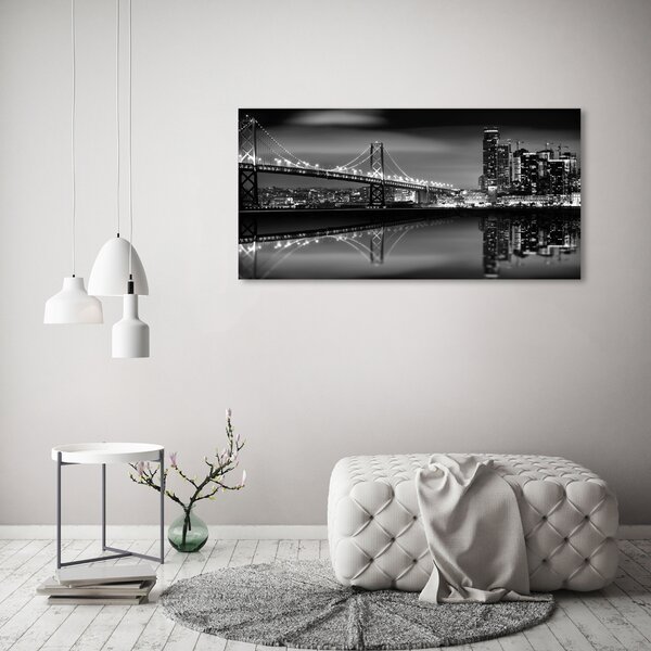Foto-obraz fotografie na skle San Francisco noc osh-98976807
