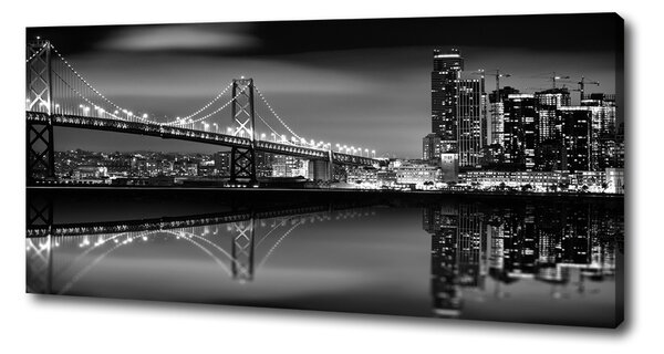 Foto obraz tištěný na plátně San Francisco noc oc-98976807