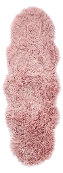 UMĚLÁ KOŽEŠINA, 60/180 cm, růžová Ambia Home - Kůže, Online Only