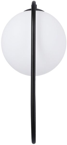 Candellux Cordel nástěnné svítidlo 1x28 W bílá-černá 21-10179