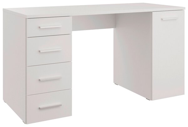 PSACÍ STŮL, bílá, 138/74/60 cm Xora - Kancelářské stoly