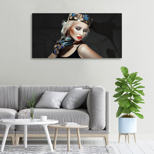 Foto-obraz canvas na rámu Žena v koruně oc-99627279