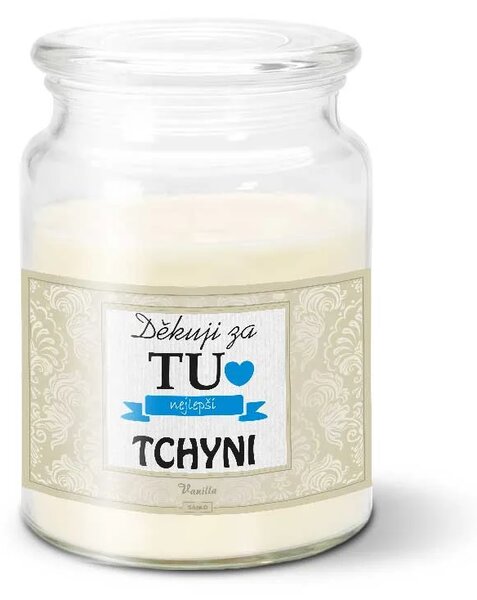 Sablio Svíčka Děkuji za tu nejlepší tchyni - 500 g