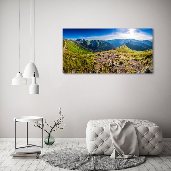 Foto obraz na plátně Horská panorama oc-99701533