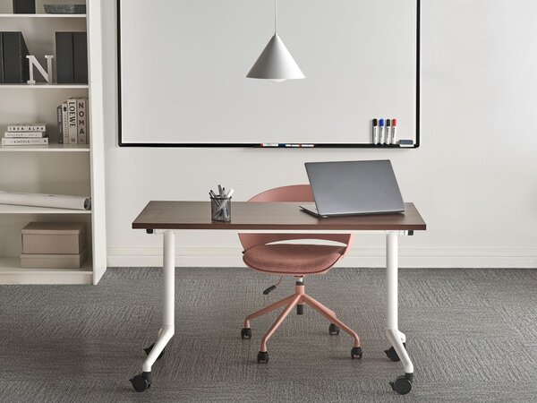 Skládací psací stůl CAVI Tmavě hnědá 120 cm 60 cm