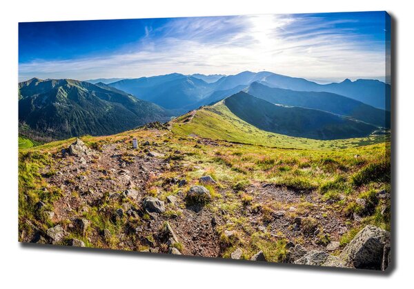 Foto obraz na plátně Horská panorama oc-99701533