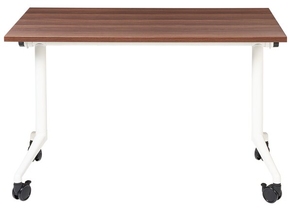 Skládací psací stůl CAVI Tmavě hnědá 120 cm 60 cm