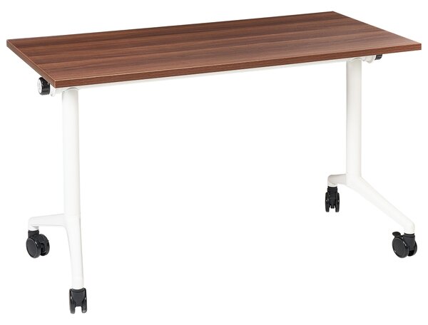 Skládací psací stůl CAVI Tmavě hnědá 120 cm 60 cm
