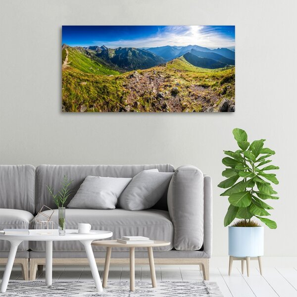 Foto obraz na plátně Horská panorama oc-99701533