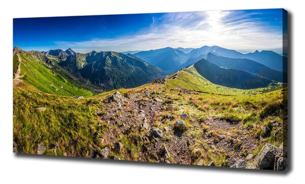 Foto obraz na plátně Horská panorama oc-99701533