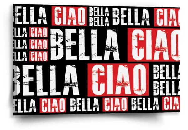Sablio Obraz La Casa de Papel Professor or Bella Ciao motiv 2 - 60x40 cm