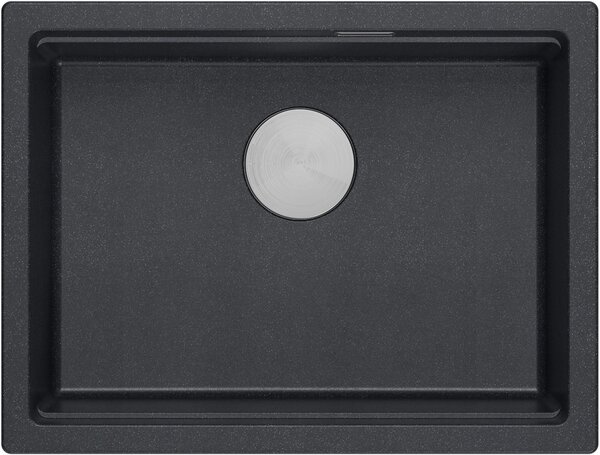 Quadron Logan dřez graniteq 56x45 cm černá HQJ6045U8_BS_U