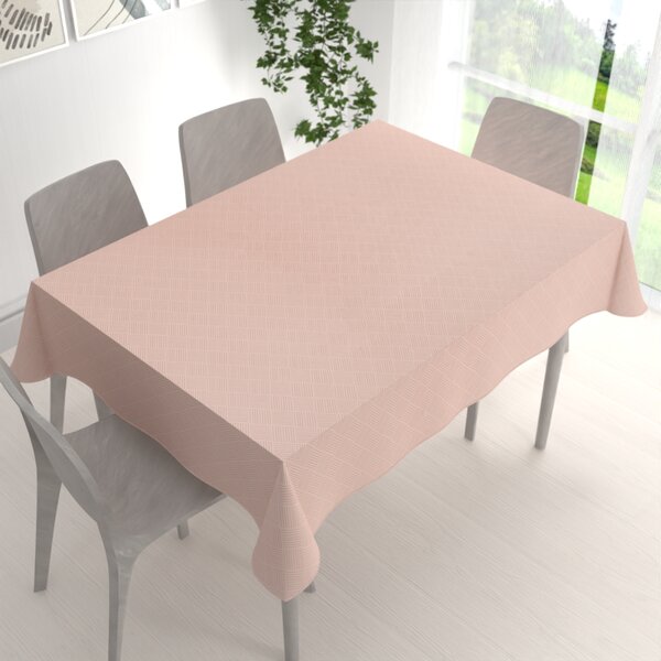 Biante Teflonový obdélníkový ubrus Milano TF-048 - světle růžový 50x100 cm