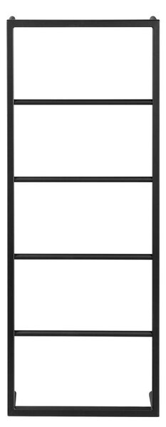 Sapho Sapho, SKA Nástěnný držák ručníků, 450x1150x100mm, černá mat, SKA501