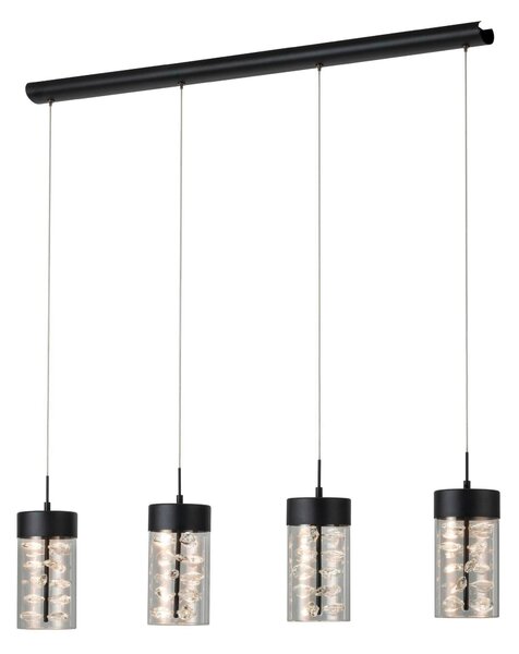 KŘIŠŤÁLOVÉ ZÁVĚSNÉ SVÍTIDLO, 105/12/110 cm Eglo - Online Only svítidla, Online Only