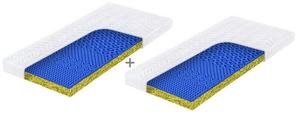 Matrace Nyx Extra 1+1 - komprimované - 90x200x14