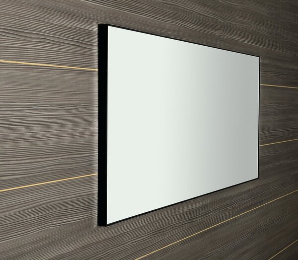 Sapho Sapho, AROWANA zrcadlo v rámu, 1200x600mm, černá mat, AWB1260