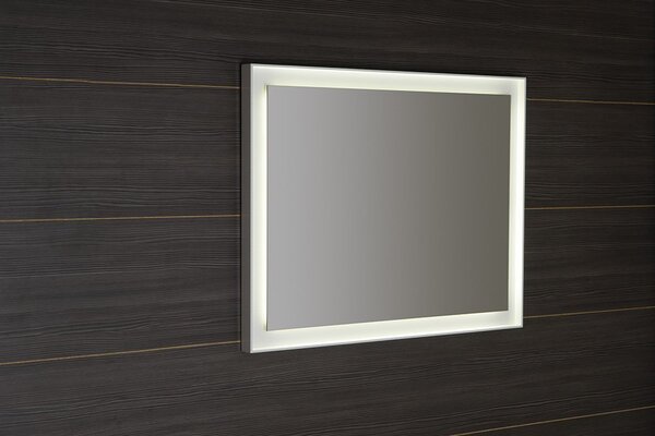 Sapho Sapho, FLUT LED podsvícené zrcadlo 900x700mm, bílá, FT090