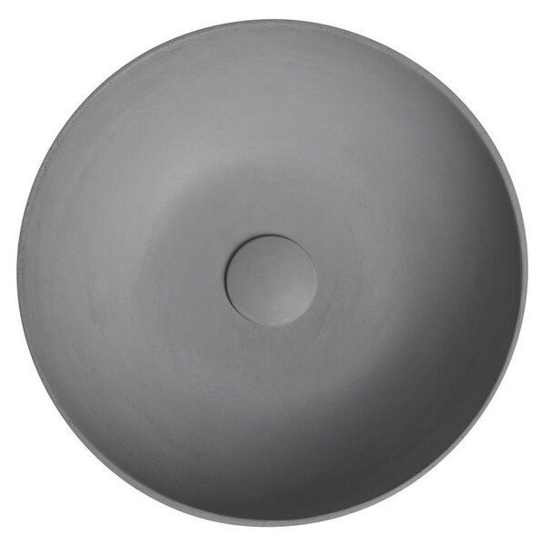 Sapho Sapho, FORMIGO betonové umyvadlo na desku, primer 39cm, šedá, FG317