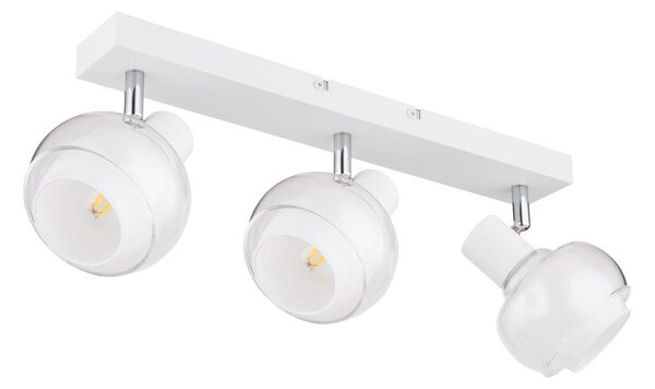 Globo 54309-3W - Bodové svítidlo TOKKI 3xE14/40W/230V bílá