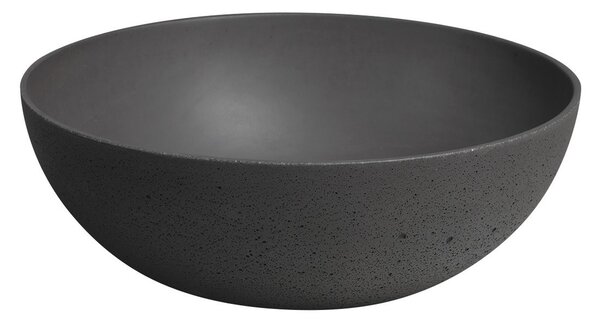 Sapho Sapho, FORMIGO betonové umyvadlo na desku, průměr 39cm, antracit, FG316