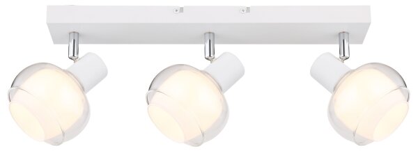 Globo 54309-3W - Bodové svítidlo TOKKI 3xE14/40W/230V bílá
