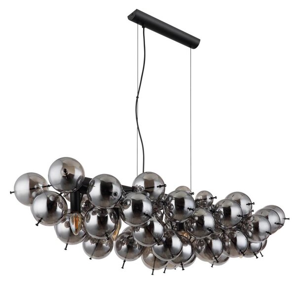 Globo 15633H1S - Lustr na lanku UDO 6xE14/25W/230V černá