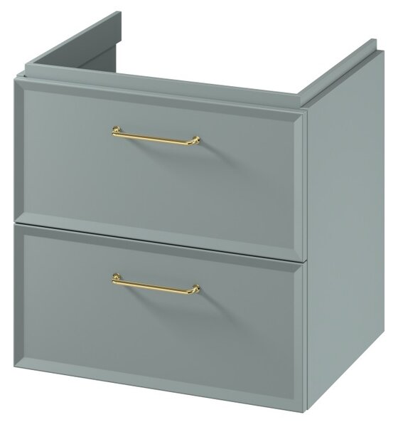 Cersanit Mille, umyvadlová skříňka 594x446x551 mm, zelená matná, S1021-003