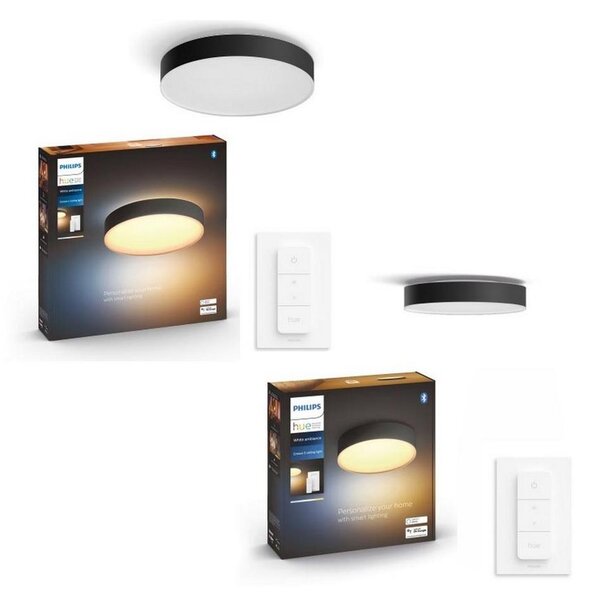 Philips -SADA 1x LED Stm. svít. Hue ENRAVE 33,5W/230V + 1x stm. svít. 9,6W + DO