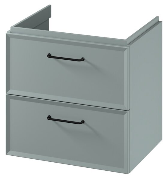 Cersanit Mille, umyvadlová skříňka 594x446x551 mm, zelená matná, S1021-003