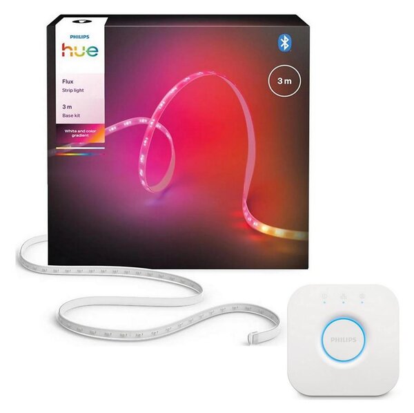 Philips - LED RGBW Stmív. pásek Hue FLUX 3m LED/12W/230V 2200-6500K + Hue bridge