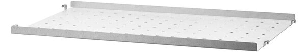 STRING Nízká kovová police Metal Shelf Low 58 x 30, Galvanized