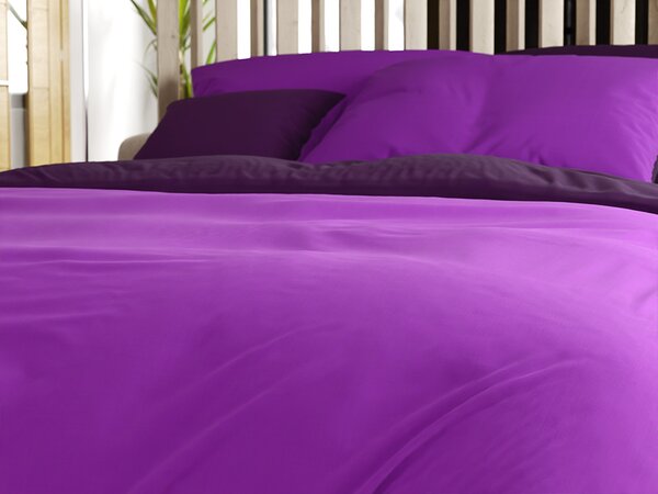 Bavlněné povlečení VIOLETTA fialové Rozměr povlečení: 70 x 90 cm | 140 x 200 cm