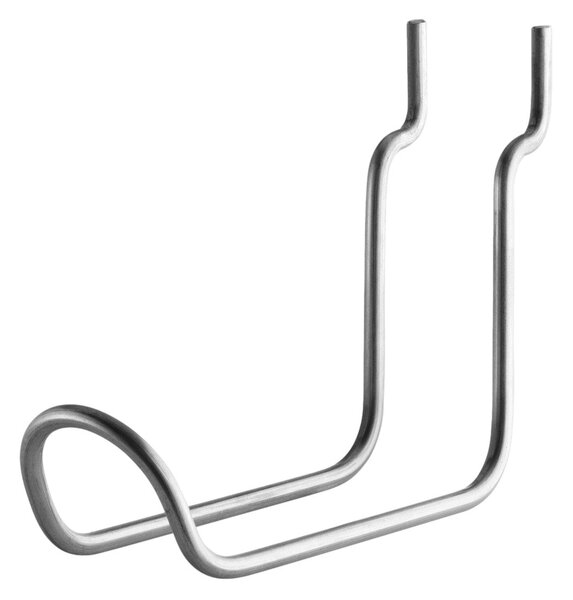 STRING Sada dvojitých háčků k zadnímu panelu 2ks, Stainless Steel