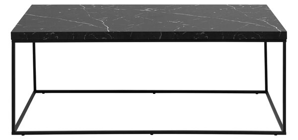Actona Konferenční stolek Barossa 110 cm černý mramor/černý