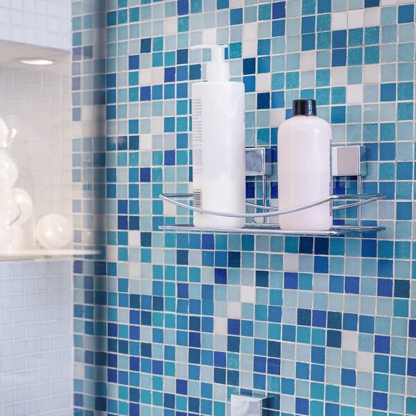 Stojánek na hygienické potřeby Compactor Shower, samodržící