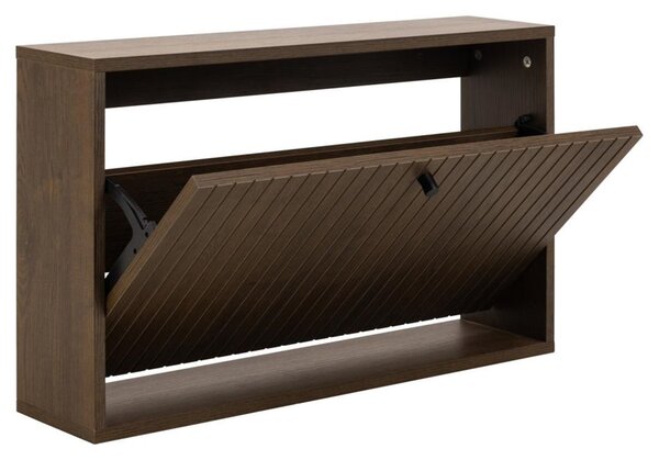 Actona Nástěnný botník Albany 71 cm dub kouřový