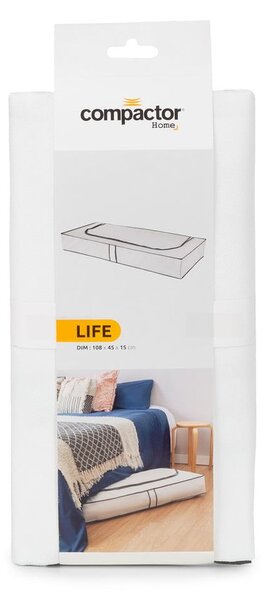 Bílý úložný box Compactor Underbed
