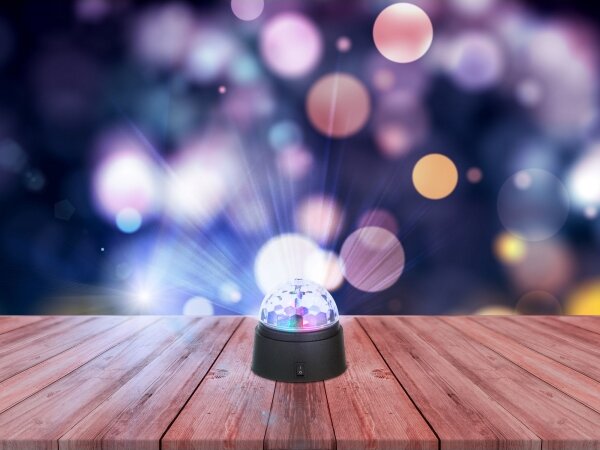 Globo 28014 - LED dekorační lampa DISCO 6xLED/0,06W/3xAA