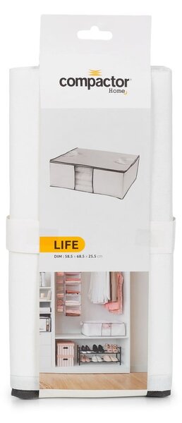 Bílý úložný box Compactor