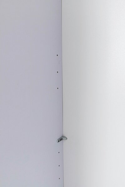 ŠATNÍ SKŘÍŇ S POSUVNÝMI DVEŘM, barvy grafitu, 215/210/61,5 cm P & B - Šatní skříně, Online Only