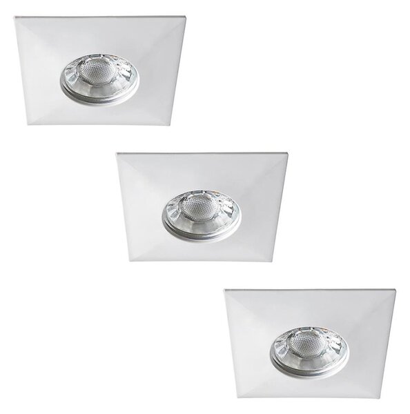 Rabalux 1080 - SADA 3x LED Koupelnové podhledové svítidlo RANDY LED/4W/230V hr