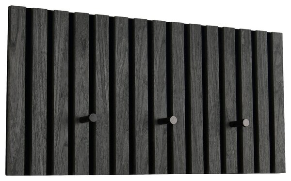 ŠATNÍ PANEL, šedá, černá, 60/30/7 cm Xora - Šatní panely