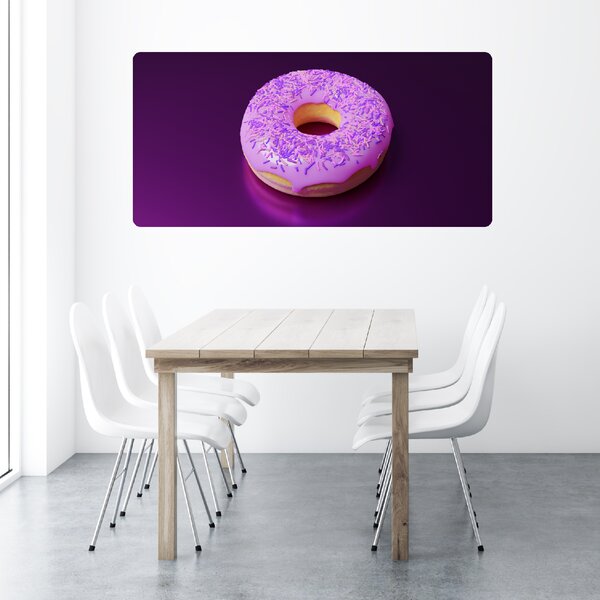 PIPPER. Samolepící textilní tapeta "Donuts 3"