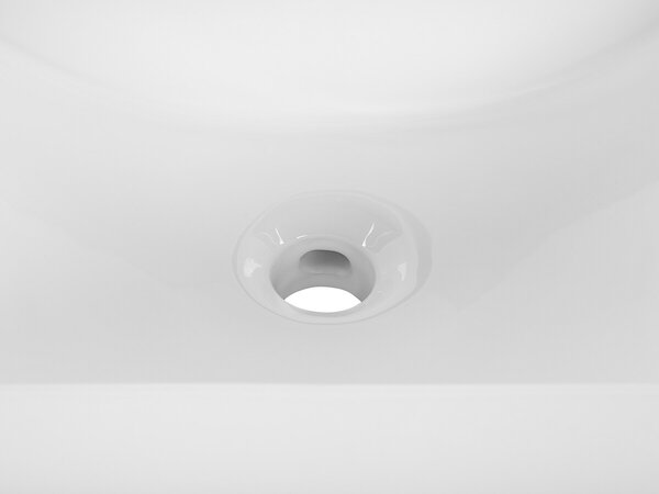 Comad Závěsná skříňka Aster Lava se zápustným umyvadlem 60 cm zelená/bílá