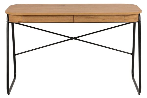 Actona Psací stůl Blueton 120 cm dub divoký/černý