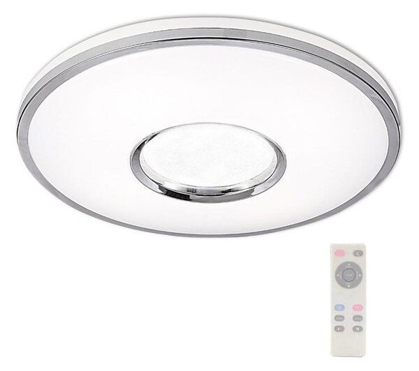 LED Stmívatelné stropní svítidlo LEON LED/24W/230V + dálkové ovládání