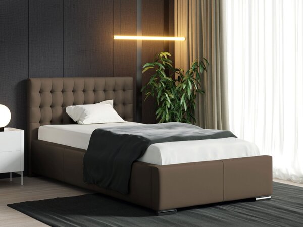 Kontinentálni postel Fokker Mini, Rozměr postele: 90x200, Barva:: ekokůže Soft 010a 5903211154331