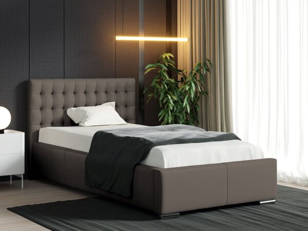 Kontinentálni postel Fokker Mini, Rozměr postele: 90x200, Barva:: ekokůže Soft 010a 5903211154331